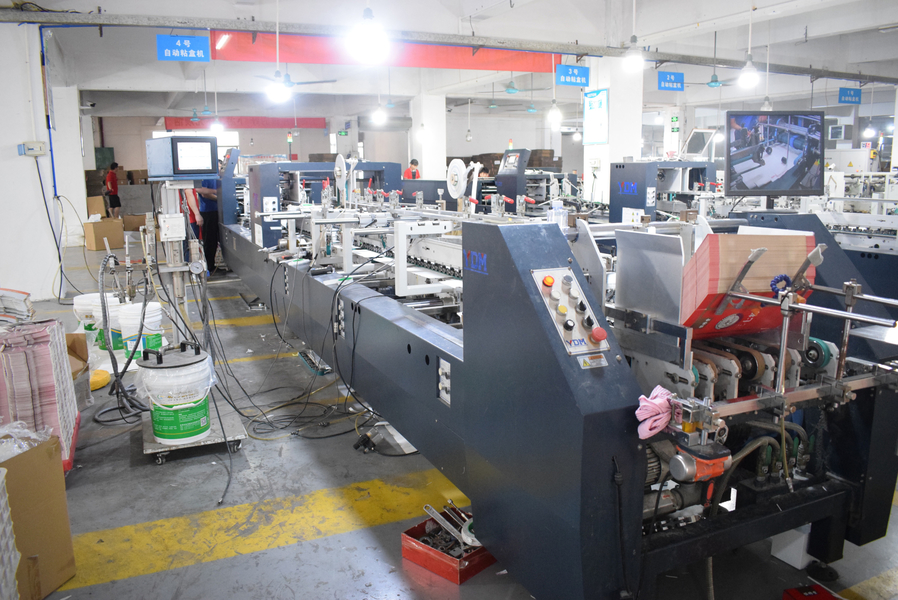 GUANGZHOU YM PACKAGE PRODUCTS CO.,LTD. 製造者の生産ライン