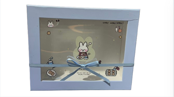 透明窓 PET ギフトボックス 高級 透明窓の長方形ギフトボックス