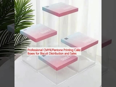 専門的なCMYK/パントン印刷のケーキボックス ビスケットの販売と販売