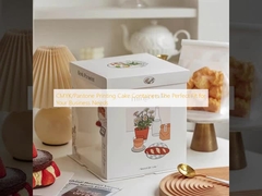 CMYK/パントン印刷 ケーキ容器 あなたのビジネスニーズにぴったり