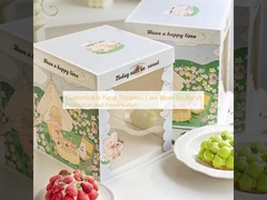 ビスケットの保護とプレゼンテーションのための紙厚さのカートボックス