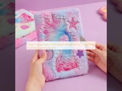 組織化されたビジネスコミュニケーション用のペーパーレイアウトドットグリッドカスタムノートブック