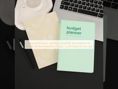 カスタマイズされた色と高耐久性 螺旋型ハードカバー ノートブック パーソナライゼーション オプション 好きなようにカスタマイズ