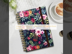 ビンテージスタイル ハードカバー カスタム日記ノートブック スタイルでビジネスを推進