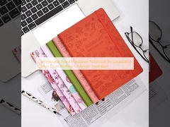 アーティストのインスピレーションのためのカスタマイズ可能なスパイラルハードカバーノートパーソナライゼーションオプションロゴ印刷