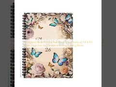 ハードバンド 書籍 印刷 ハードカバー カバー 素材 5.8 X 8.3 インチ 耐久性 と 耐久性 の 本 の ページ サイズ