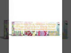 カスタムスパイラルノートブック耐久性のあるハードカバー