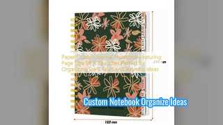 カスタム ジャーナル ノートブック アイデアをすばやく整理