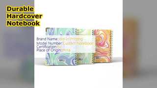 スパイラル ノートブック: メモ用の耐久性のあるハードカバー