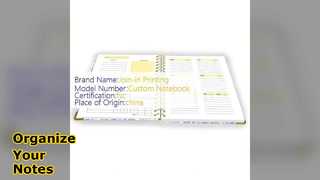 スパイラルノートの整理と収納